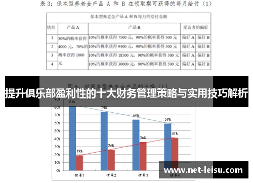 提升俱乐部盈利性的十大财务管理策略与实用技巧解析