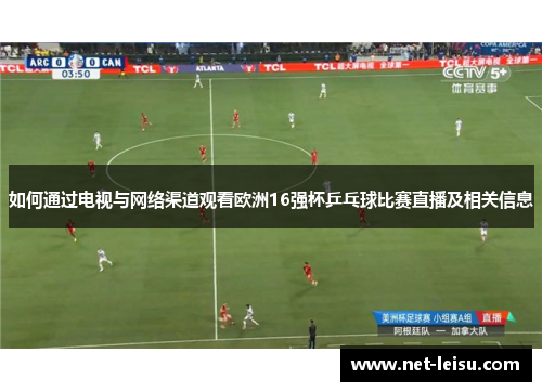 如何通过电视与网络渠道观看欧洲16强杯乒乓球比赛直播及相关信息